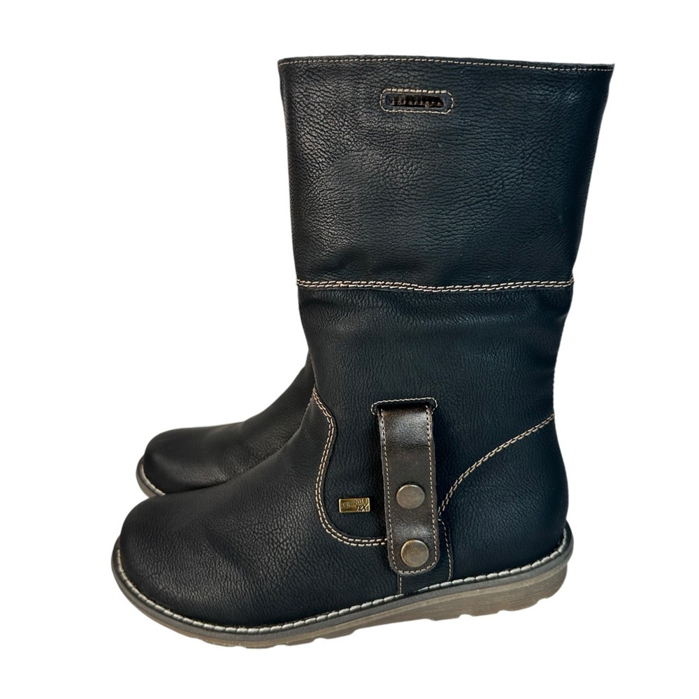Remonte Dawson Boots Size 6 Faux Fur Lined Shearling Winter Fold Over Warm - Picture 9 of 16